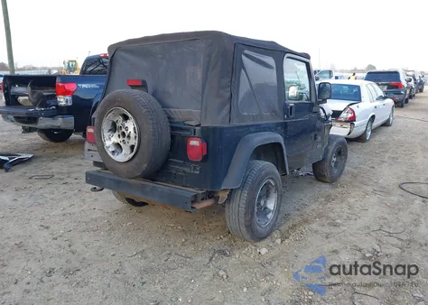 2004 Jeep Wrangler Sahara from USA, damaged, VIN 1J4FA59S84P801632